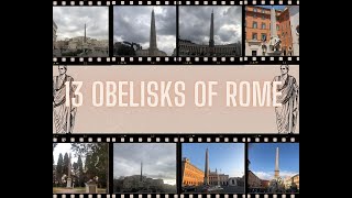 13 obelisks of Rome [upl. by Uzial913]