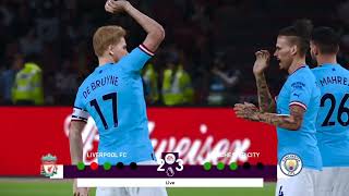 PES 2023  Penalty Shootout  Liverpool fc vs manchechster city [upl. by Eural]