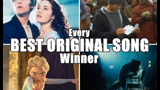 Every Best Original Song Oscar winner 1934  2022 [upl. by Rigdon]