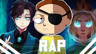 🔴Rap dos Bad End Friends  Dipper Gleeful  Evil Morty  Ice Finn  VMZ [upl. by Ahsiugal]