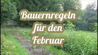 Bauernregeln für den Februar [upl. by Yezdnil]