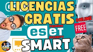 ComO renovar LICENCIAS LEgaLEs ESET SMART SECURITY p FREE 100 [upl. by Stanislaw]