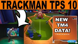 Trackman Golf Simulator Software Update TPS 10 Review Games amp More [upl. by Aid]