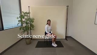 Sciatic nerve glide [upl. by Ataner]