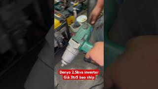 Denyo 25kva inverter Máy phát điện gia đình Hàng nội địa nhật [upl. by Rezal568]