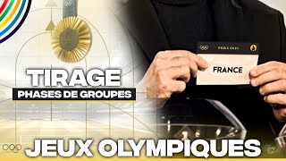 🔴 TIRAGE JEUX OLYMPIQUES 2024 LIVE  🇫🇷ALLEZ LES BLEUS QUEL GROUPE POUR LA FRANCE LE MAROC [upl. by Coats]