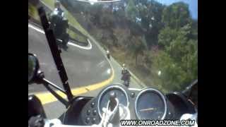 BMW R1100S corner winding onboard video movie BMW r1100s [upl. by Lered337]