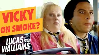 Vicky Smokes On The Bus  Little Britain  Lucas and Walliams [upl. by Ruhtracam]