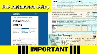 IRS Payment Plan How to Set Up an Installment Agreement for Multiple Years [upl. by Einahc]