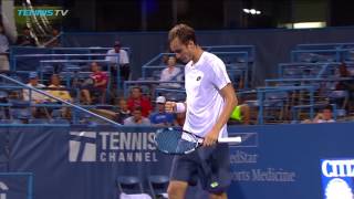 NextGenATP Donaldson Paul amp Medvedev advance  Citi Open Washington 2017 Highlights Day 1 [upl. by Atteval]