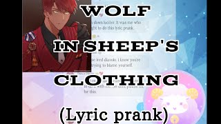 Obey me Lyric prank Wolf in sheeps clothing by Set it off Mc and Diavolo [upl. by Ubald]