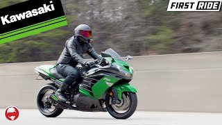 2018 Kawasaki ZX14R  First Ride [upl. by Ylrrad922]