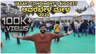 Exploring Bangalore’s Famous Avarebele Mela 2024  National College Grounds  Unbox Karnataka [upl. by Yramesor]