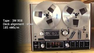 Akai 4000 DS MkII tape recorder Demo [upl. by Aryl]