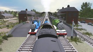 Whistles and Sneezes  George Carlin  US Trainz Remake Redone [upl. by Pagas]