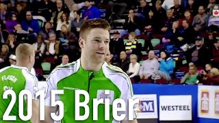 Laycock SK vs Mallais NB 2015 Tim Hortons Brier  Draw 8 [upl. by Eendys]