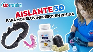 AISLANTE PARA MODELOS IMPRESOS EN RESINA 3D [upl. by Jarlath]