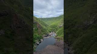 Seven cascades of Mauritius covered by a cover of grey clouds [upl. by Phemia]