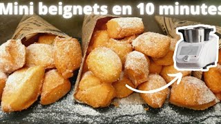 Prêt en 10 minutes avec 3 ingrédients  mini beignets au Monsieur Cuisine CONNECT [upl. by Haikezeh]