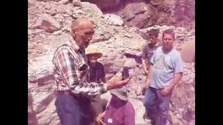 The days first find of smoky quartz by Frank Perham Pegmatite mining in Maine [upl. by Skoorb]