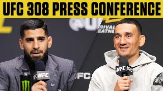 UFC 308 PreFight Press Conference  ESPN MMA [upl. by Massarelli]