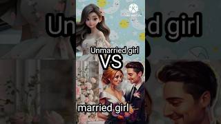 Unmarried girl VS married girl lojeetgyetumhumsehumhaargyeisdilseuditnarayansong Queen👸viewshorts [upl. by Atteloc]