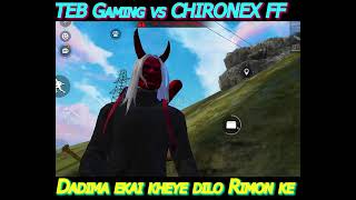 chironexff VS tebgaming [upl. by Nosremaj15]