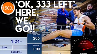 Cameron Buchan 554 2km ERG TEST  Real Time Tips [upl. by Lachance]