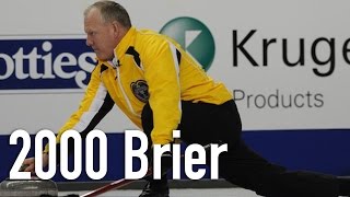 BC Greg McAulay vs NB Russ Howard  2000 Brier Final [upl. by Hayikat]