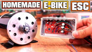 Homemade EBike Brushed DC Motor ESC  36V Speed Controller [upl. by Mycah]