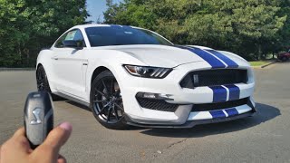 2017 Ford Mustang Shelby GT350 Start Up Exhaust Walkaround and Review [upl. by Jourdan563]