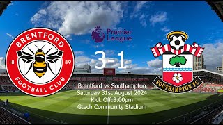 Brentford 31 Southampton Matchday Vlog [upl. by Hsaka]