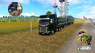 quotBitrem REI DA ESTRADA Transportando toneladas de soja no ETS2quot [upl. by Anais292]