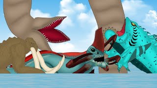 Sandworm VS Buzbloop VS Reaper Leviathan [upl. by Ainyt]