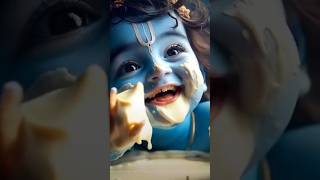 HARE KRISHNA ❤️shorts krishna trending littlekrishna ytshorts [upl. by Yhtrod]