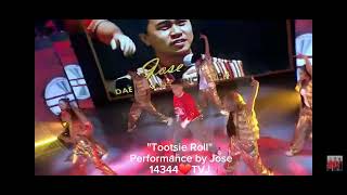 Jose quotTootsie Rollquot Amazing Dance Performance❣️14344 Dabarkads💓 Happy National Dabarkads Day [upl. by Curr]