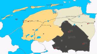 Topografie Groningen Friesland en Drenthe [upl. by Maharva]