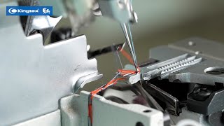 Kingtex TechStudy – Overlock Stitch Forming [upl. by Otreblaug87]