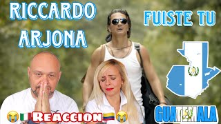 quot¡Nosotros Lloramos  Impactante Reacción de Ricardo Arjona a Fuiste tú 😢 [upl. by Coriss]