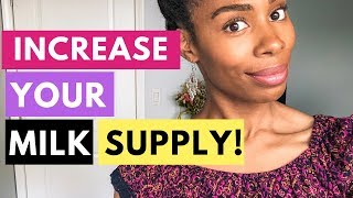 Breastfeeding 101 How To Increase Milk Supply Tips From A Lactation Consultant [upl. by Gilbye]