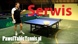 Serwis  Tenis Stołowy [upl. by Katz113]