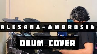 ALESANA  AMBROSIA  DRUM COVER   NUX DM 7 [upl. by Amuwkuhc]