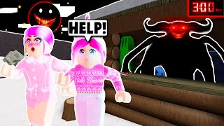 DO NOT GO SLEDDING AT 3AM ON BLOXBURG Roblox [upl. by Quinta]