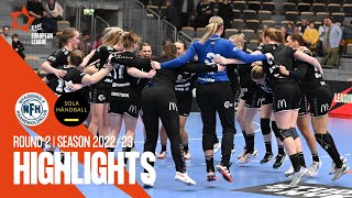 Nykøbing Falster Håndbold vs Sola HK  Round 2  EHF European League Women 202223 [upl. by Bainbridge945]