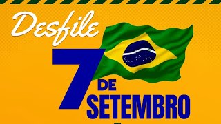 AO VIVO  DESFILE DO 7 DE SETEMBRO NO CENTRO CÍVICO EM CURITIBA [upl. by Ailes]