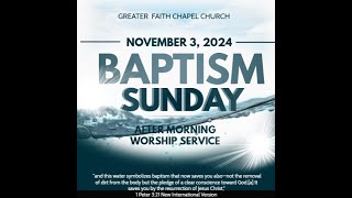 Greater Faith Chapel Morning Worship Service [upl. by Voss]