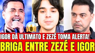 💥 TRETA FAMILIAR EXPLODE ZEZÉ DI CAMARGO ENFRENTA O FILHO EM BRIGA CHOCANTE [upl. by Winikka]