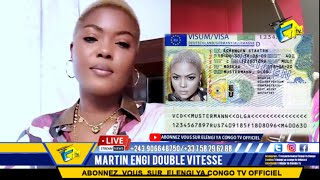 CINDY LE CŒUR Azui VISA 5 Ans SCHENGEN Grâce À KOFFI OLOMIDE Akomi Ko Vanda Na PARIS Tembe Na [upl. by Foley271]