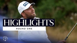 FULL ROUND HIGHLIGHTS  Round One  The 152nd Open [upl. by Eselahs]