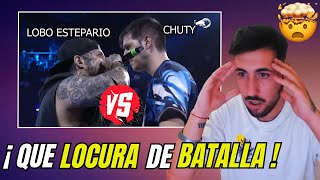 CHUTY vs LOBO ESTEPARIO  REACCION  God Level Gram Slam  BATALLÓN  🔥🔥 [upl. by Ziwot]